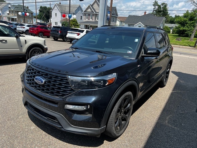 Certified 2023 Ford Explorer ST-LINE with VIN 1FMSK8KH0PGA78263 for sale in Berwick, PA