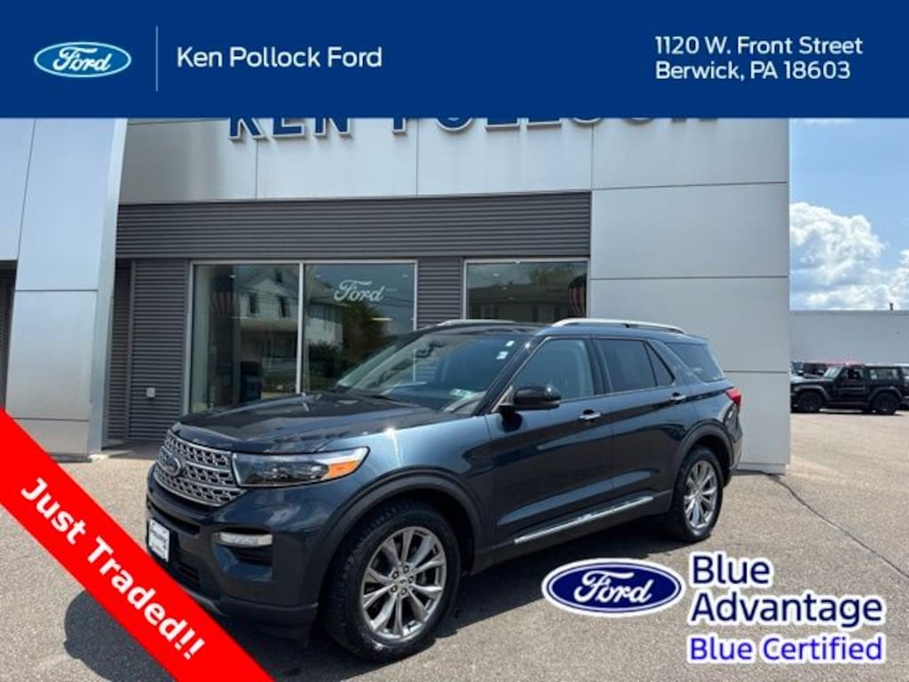 Certified 2022 Ford Explorer Limited SUV