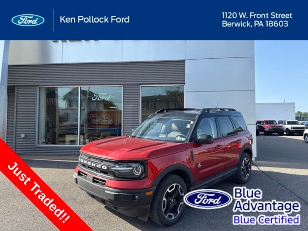 Certified 2024 Ford Bronco Sport Outer Banks SUV