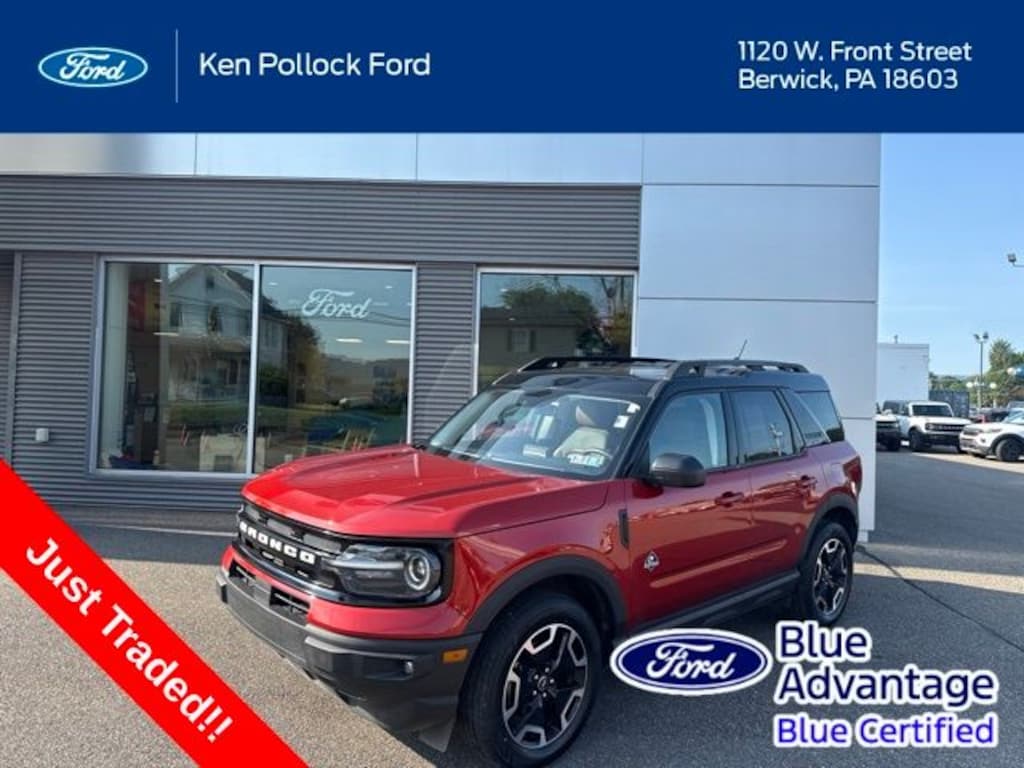 Certified 2024 Ford Bronco Sport Outer Banks SUV