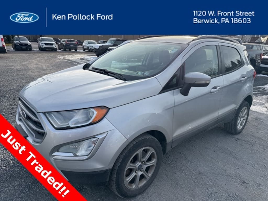 Certified 2018 Ford EcoSport SE SUV