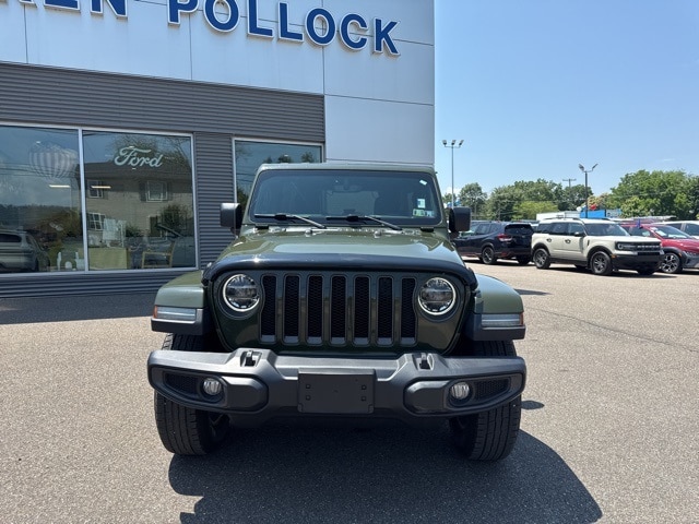 Used 2021 Jeep Wrangler Unlimited 80TH with VIN 1C4HJXDN2MW617210 for sale in Berwick, PA