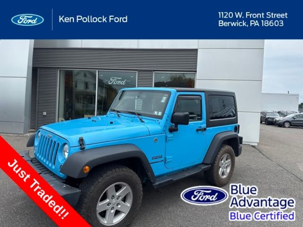 Certified 2017 Jeep Wrangler Sport SUV