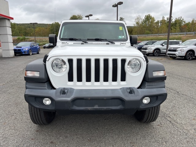 Used 2020 Jeep Wrangler Unlimited Sport S with VIN 1C4HJXDG3LW110395 for sale in Carbondale, PA