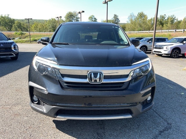 Used 2022 Honda Pilot EX-L with VIN 5FNYF6H51NB085931 for sale in Carbondale, PA