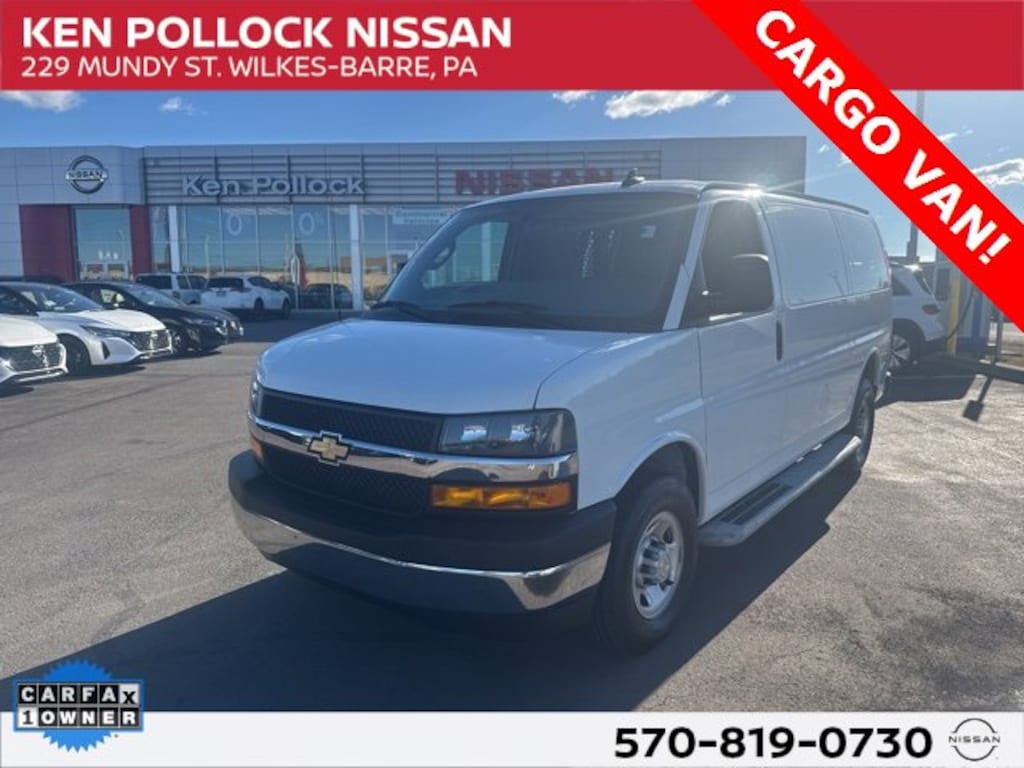 Used 2023 Chevrolet Express Cargo Van Work Van RWD 2500 135