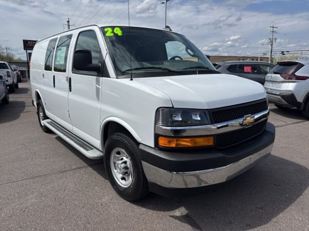 Used 2024 Chevrolet Express 2500 Work Van Cargo Van