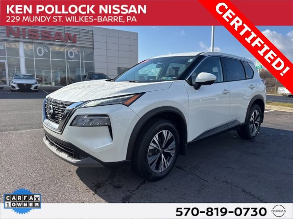 Certified 2021 Nissan Rogue SV AWD SV