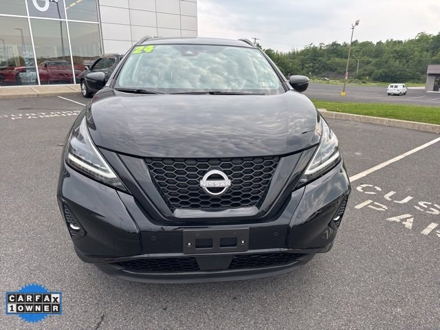 Certified 2024 Nissan Murano SV with VIN 5N1AZ2BSXRC110632 for sale in Wilkes Barre, PA