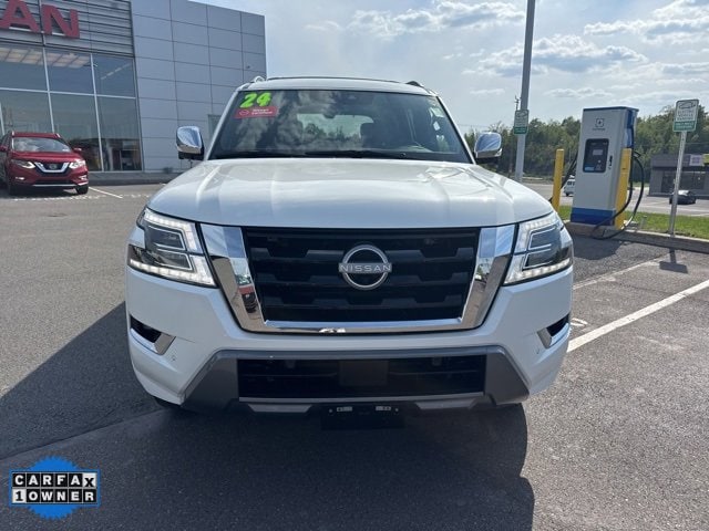 Certified 2024 Nissan Armada Platinum with VIN JN8AY2DB4R9853096 for sale in Wilkes Barre, PA