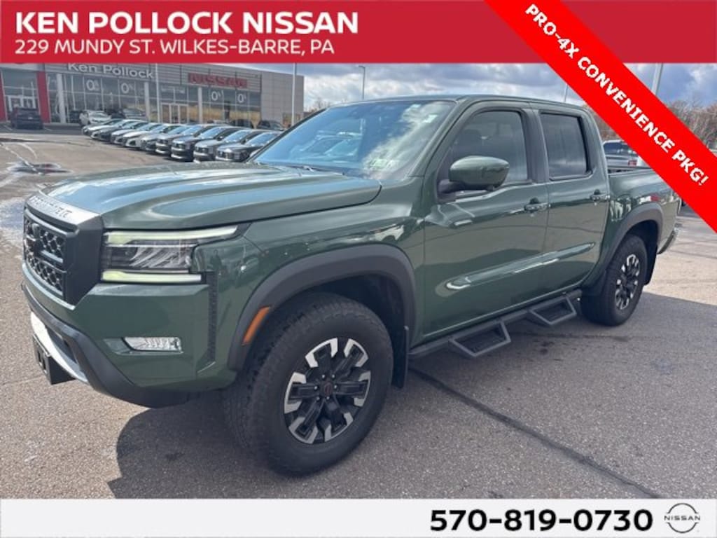 Certified 2023 Nissan Frontier PRO-4X Crew Cab 4x4 PRO-4X Auto