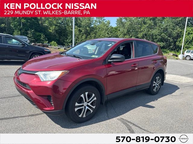 Red (Ruby Flare Pearl) 2018 Toyota RAV4 SUV / Crossover All-Wheel Drive 6-Speed Automatic
