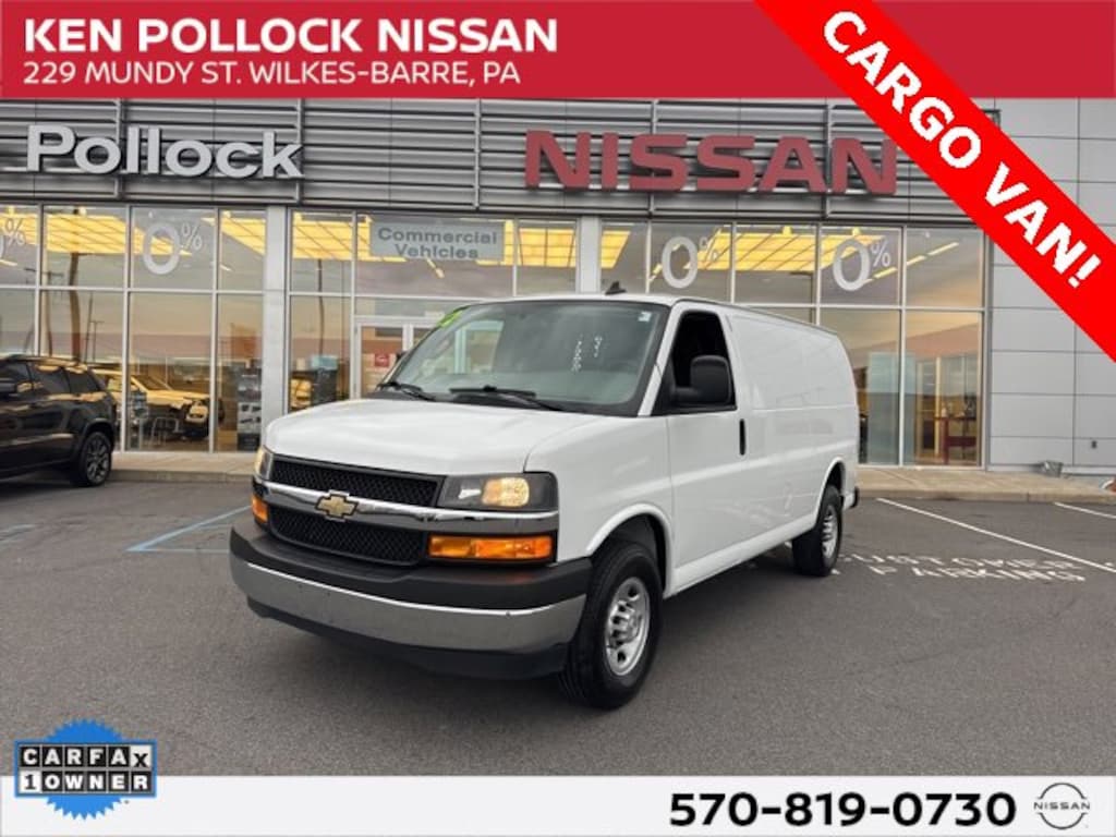 Used 2022 Chevrolet Express Cargo Van Work Van RWD 2500 135