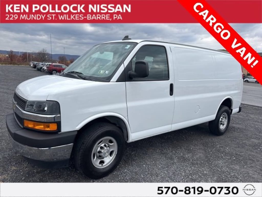 Used 2022 Chevrolet Express Cargo Van Work Van RWD 2500 135