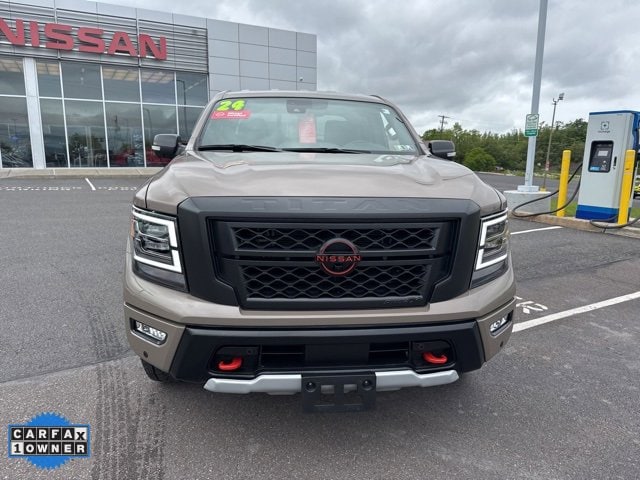 Certified 2024 Nissan Titan PRO-4X with VIN 1N6AA1ED9RN115793 for sale in Wilkes Barre, PA