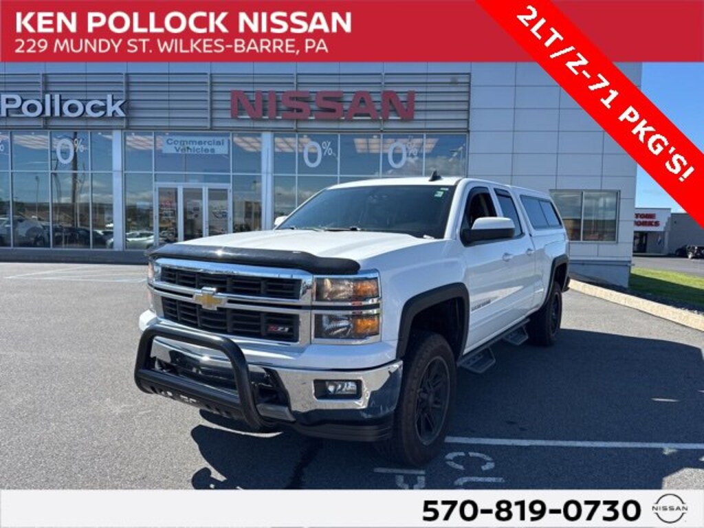 Used 2015 Chevrolet Silverado 1500 LT 4WD Double Cab 143.5 LT w/2LT