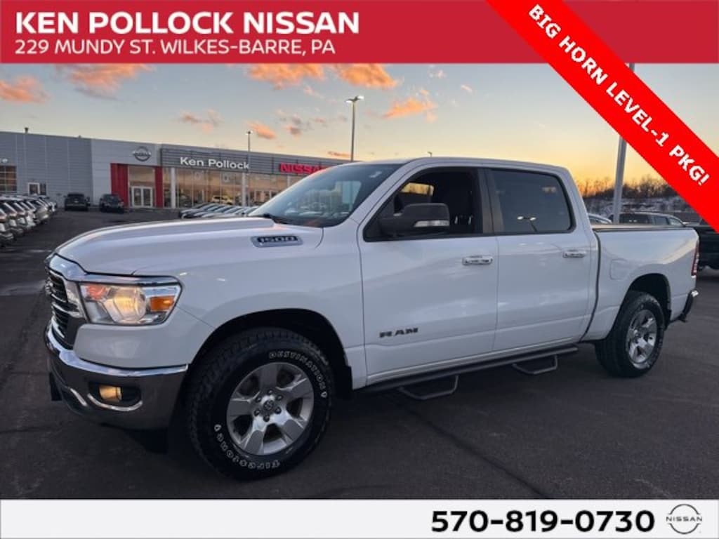 Used 2020 Ram 1500 Big Horn Big Horn 4x4 Crew Cab 57 Box