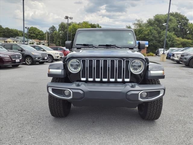 Used 2020 Jeep Wrangler Unlimited Sahara with VIN 1C4HJXEG3LW182552 for sale in Martinsburg, WV