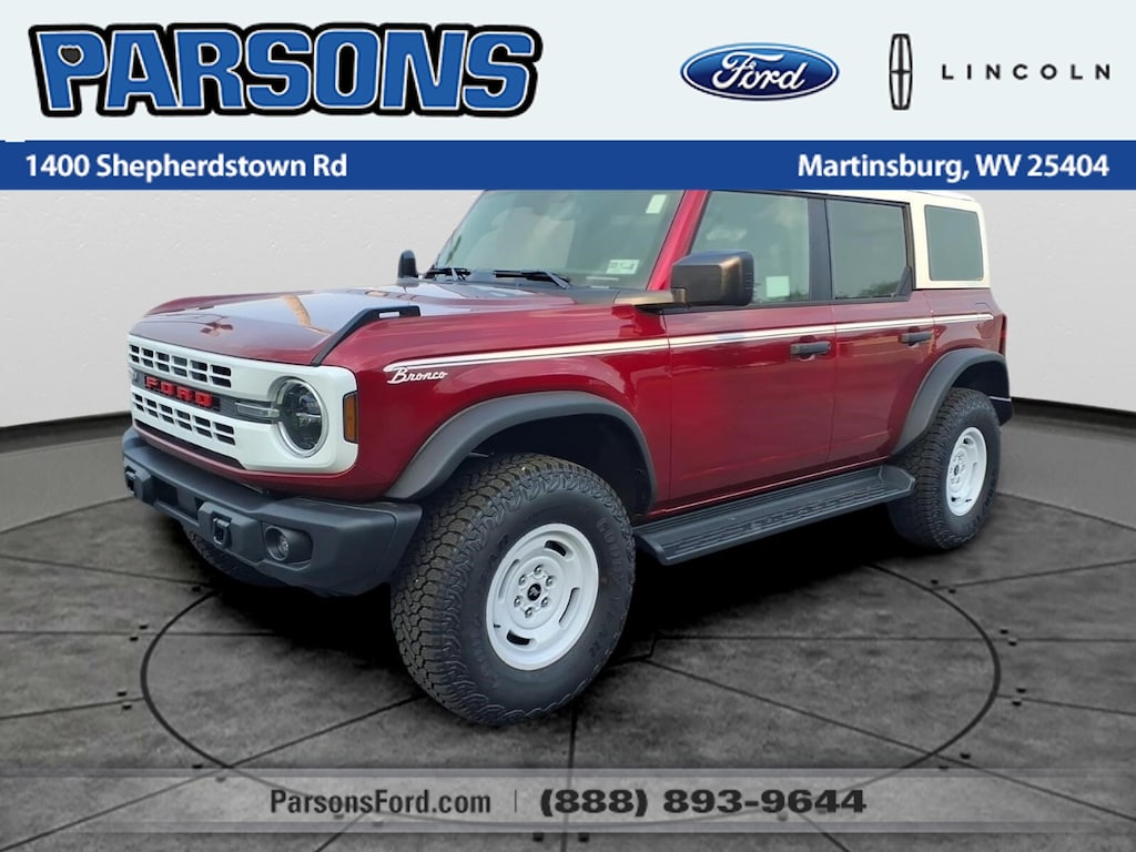 New 2026 Ford Bronco Heritage Edition SUV