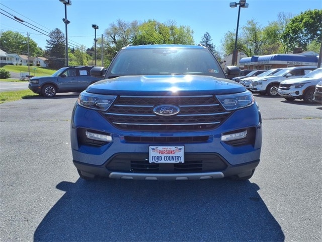 Used 2021 Ford Explorer XLT with VIN 1FMSK8DH4MGB58013 for sale in Martinsburg, WV