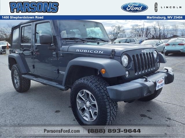 Used 2017 Jeep Wrangler Unlimited Rubicon with VIN 1C4BJWFG1HL531683 for sale in Martinsburg, WV