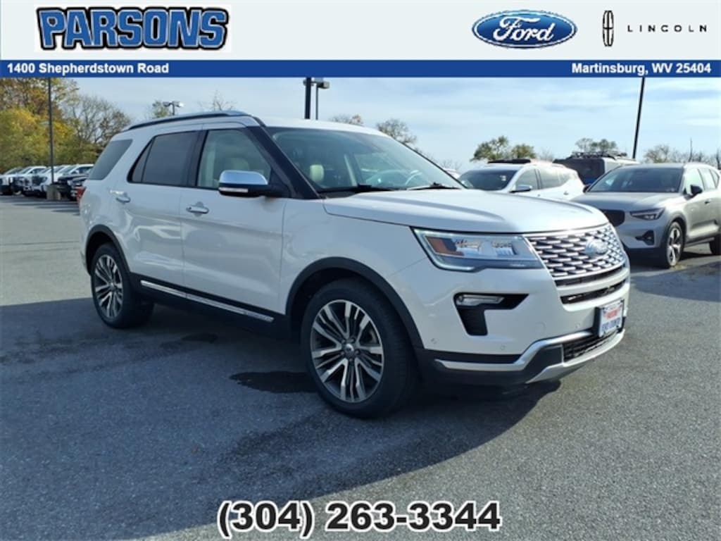 Used 2018 Ford Explorer Platinum SUV