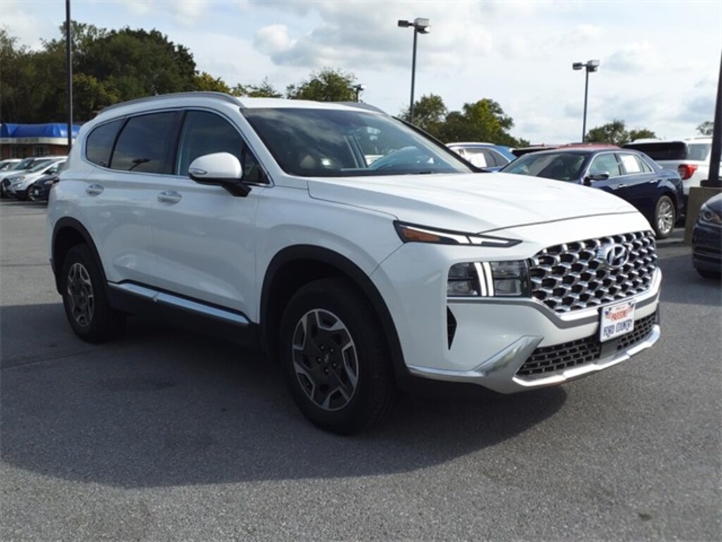 Used 2023 Hyundai Santa Fe Hybrid Blue SUV