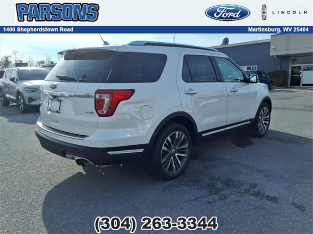 Used 2018 Ford Explorer Platinum SUV