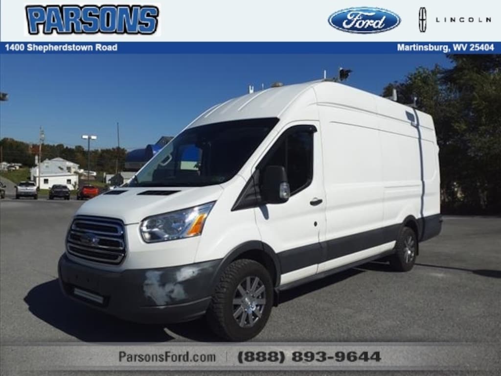 Used 2017 Ford Transit-350 148 WB High Roof Extended Cargo Cargo Van