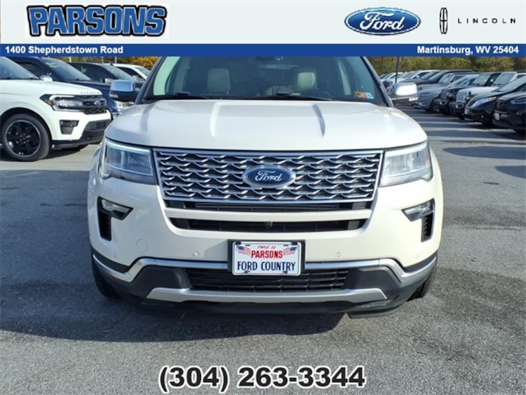 Used 2018 Ford Explorer Platinum SUV