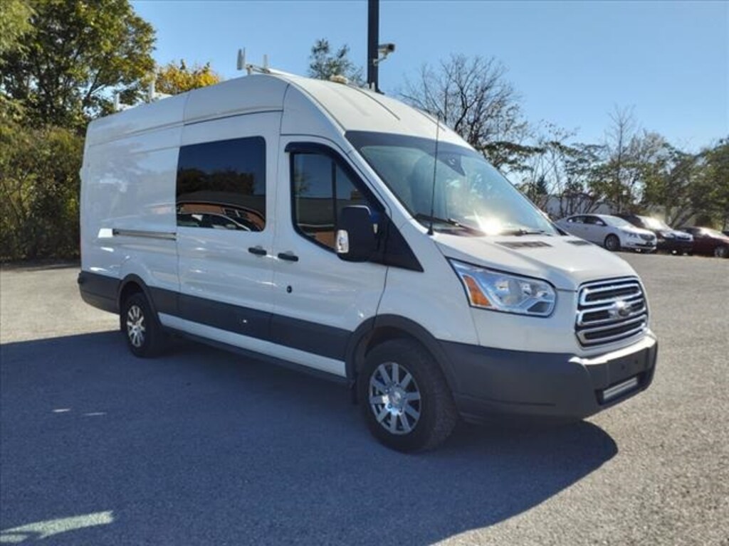Used 2017 Ford Transit-350 148 WB High Roof Extended Cargo Cargo Van