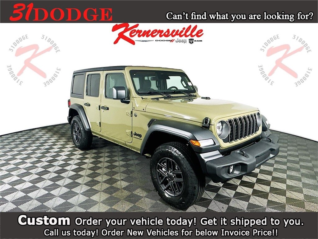 New 2026 Jeep Wrangler 4-DOOR SPORT S Sport Utility