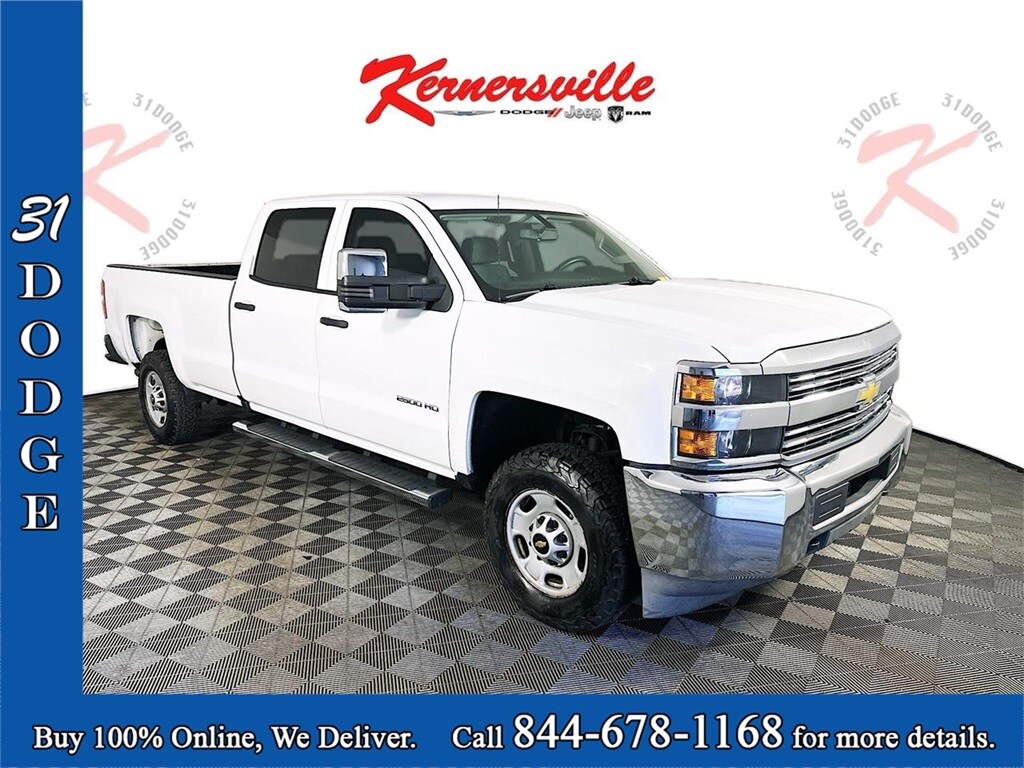 Used 2018 Chevrolet Silverado 2500HD Work Truck Truck Crew Cab LB