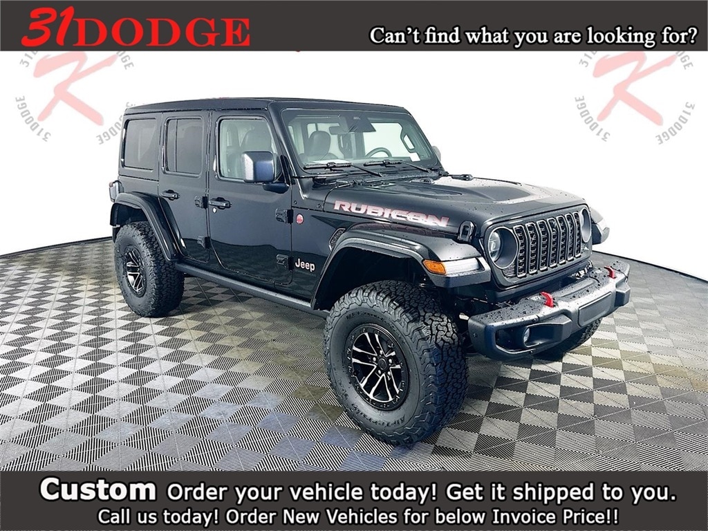 New 2026 Jeep Wrangler 4-DOOR RUBICON X Sport Utility