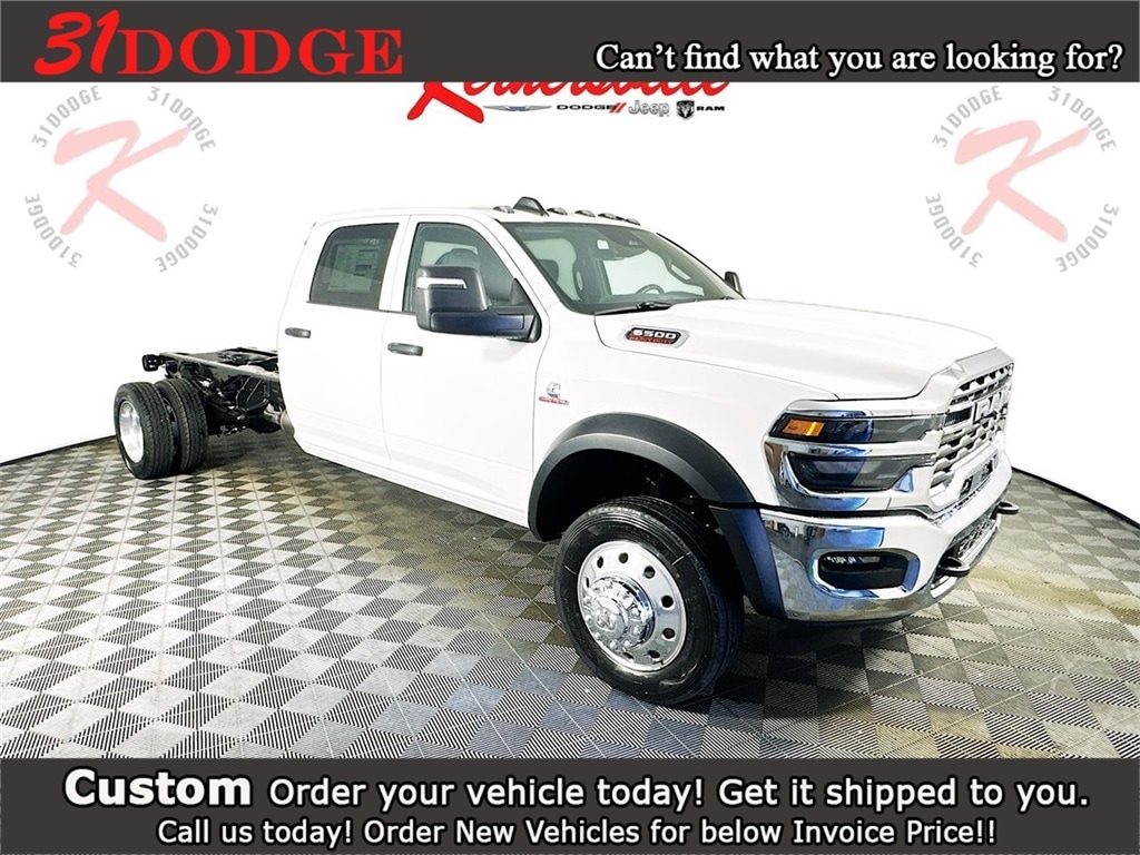 New 2026 Ram 5500 Chassis Cab 5500 TRADESMAN CHASSIS CREW CAB 4X4 84' CA Pickup