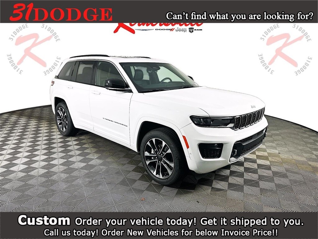 New 2025 Jeep Grand Cherokee OVERLAND 4X4 Sport Utility