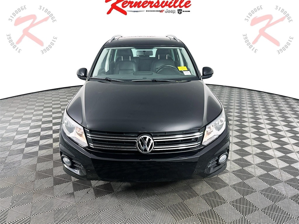 Used 2014 Volkswagen Tiguan SEL with VIN WVGAV3AX9EW593943 for sale in Kernersville, NC