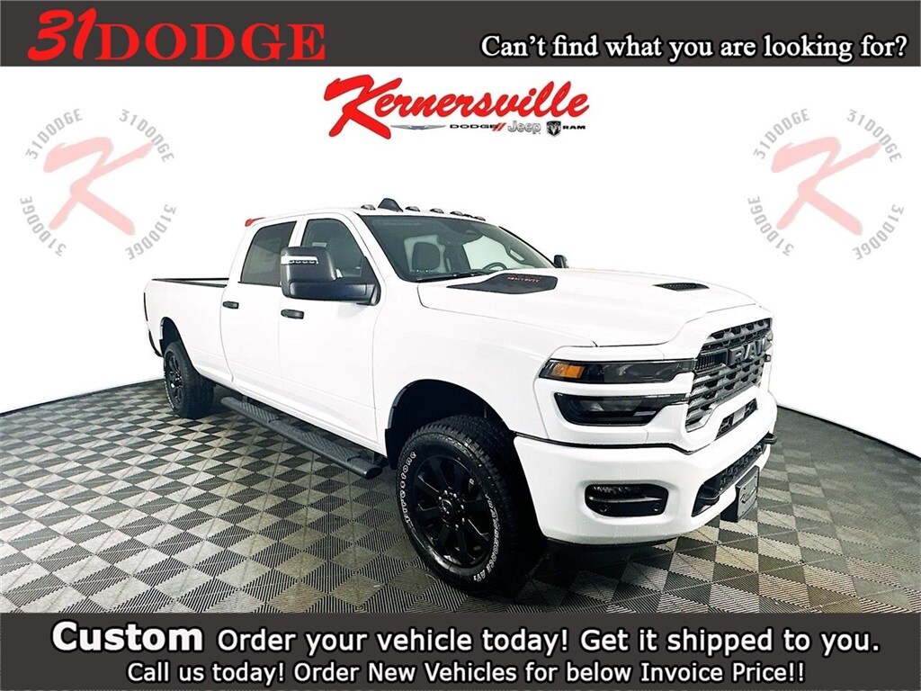 New 2026 Ram 2500 BLACK EXPRESS CREW CAB 4X4 8' BOX Pickup