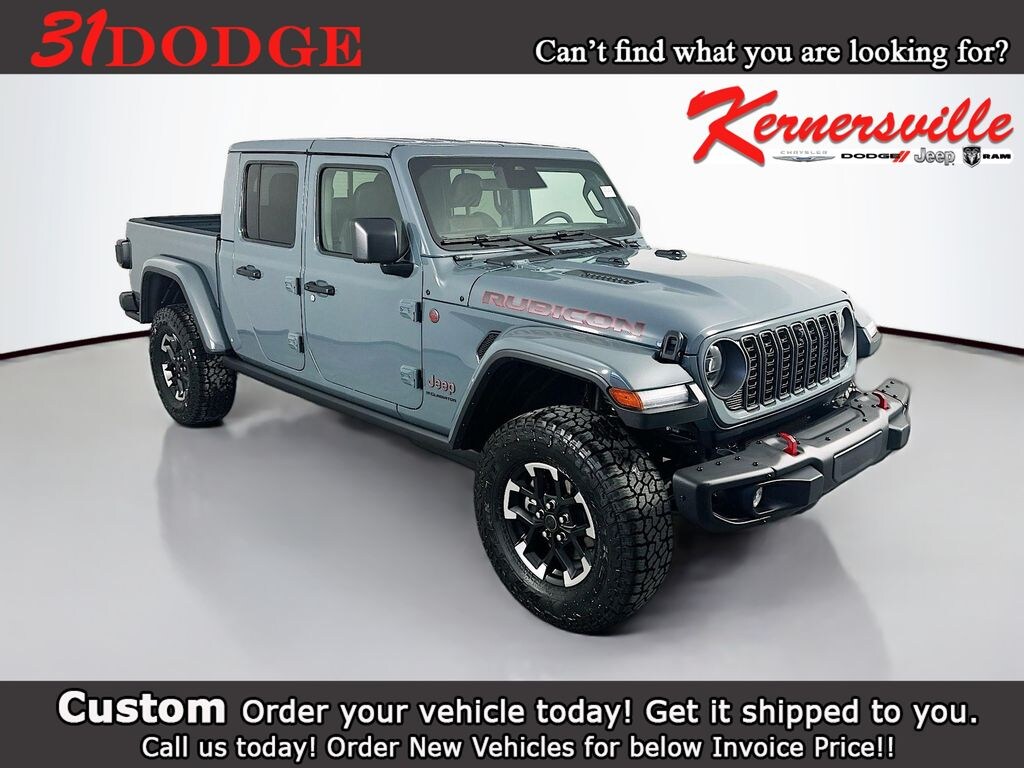 New 2026 Jeep Gladiator RUBICON X 4X4 Pickup