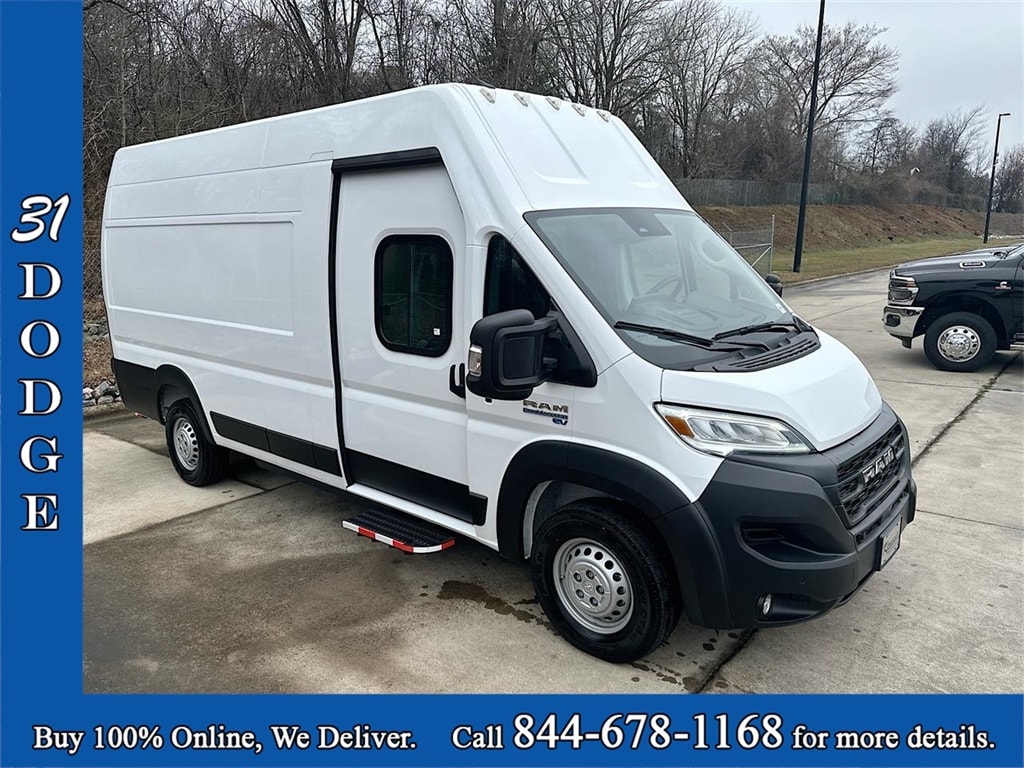 Used 2024 Ram Promaster 3500 EV Super High Roof Extended Cargo Van