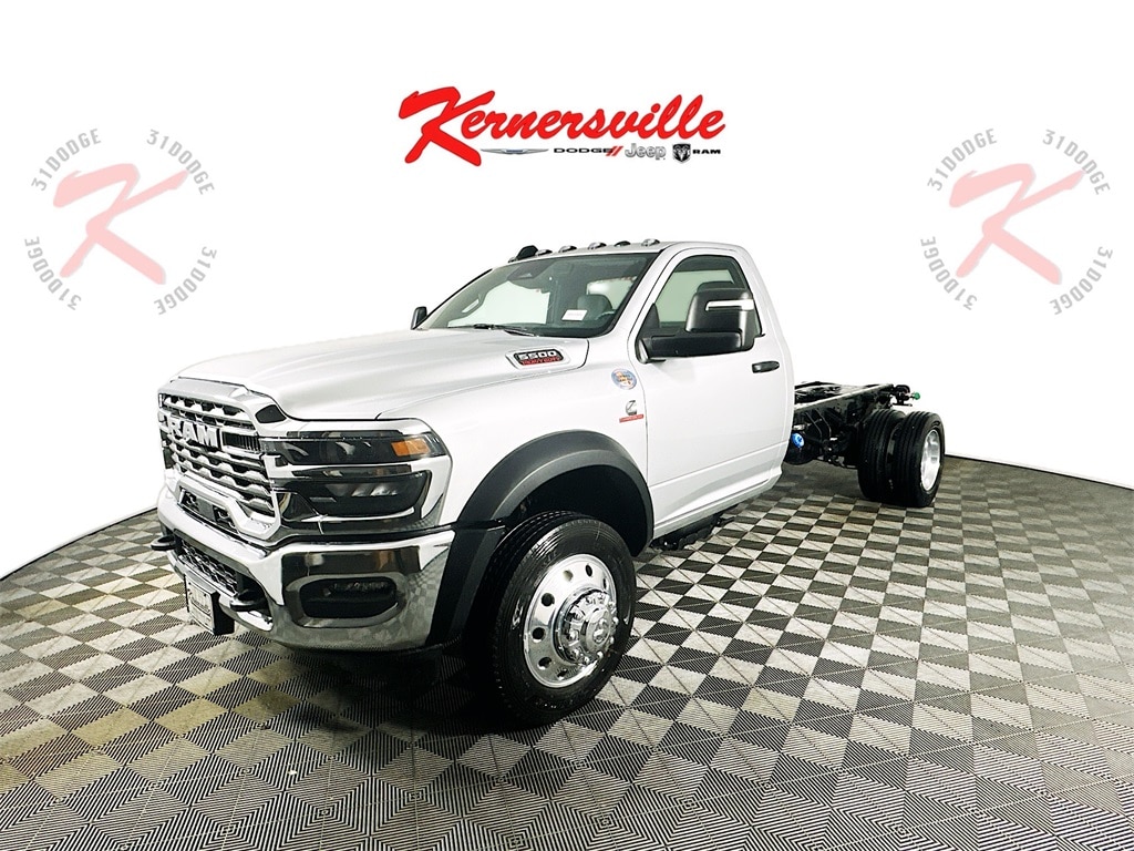 New 2025 Ram 5500 Chassis Cab 5500 TRADESMAN CHASSIS REGULAR CAB 4X2 84' CA Pickup