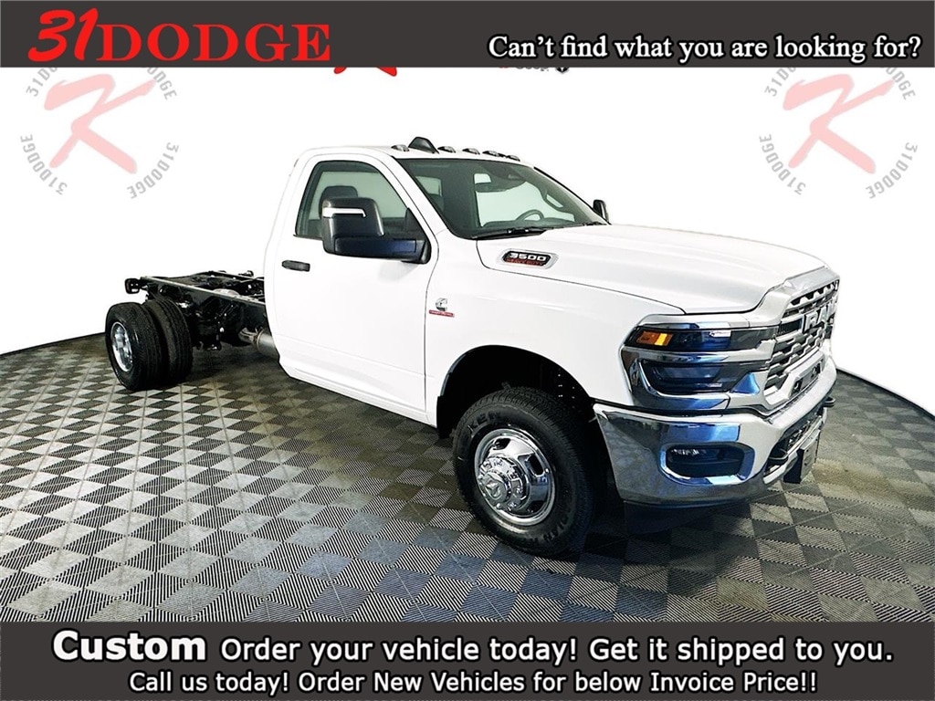 New 2026 Ram 3500 Chassis Cab 3500 TRADESMAN CHASSIS REGULAR CAB 4X4 84' CA Pickup