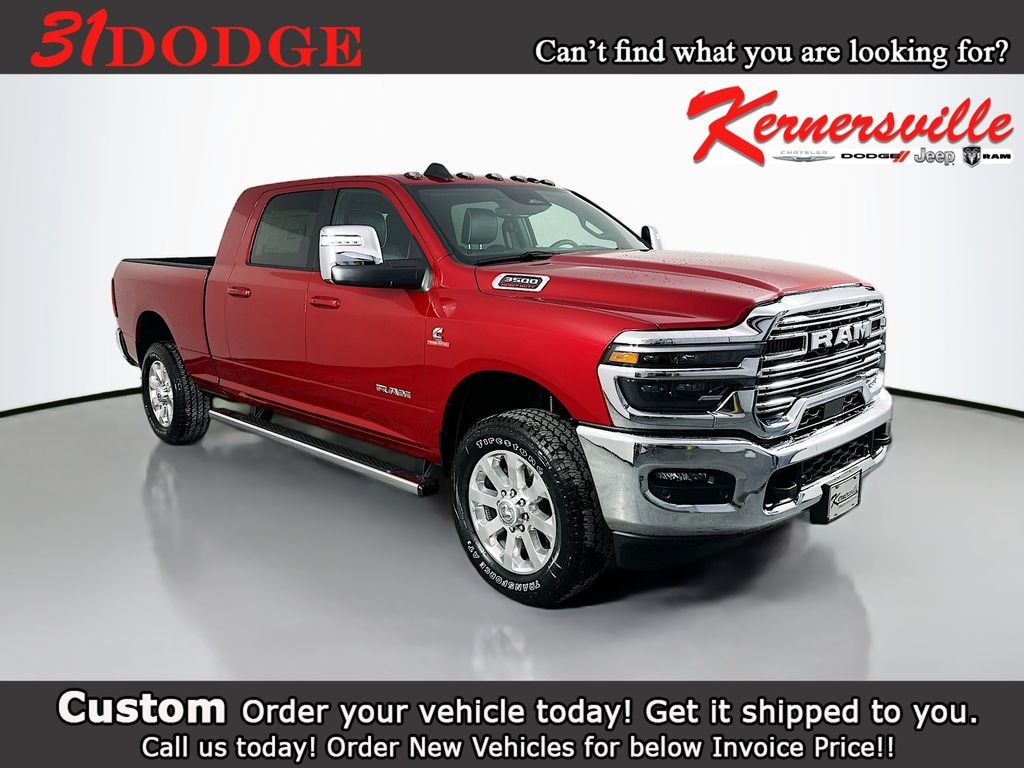 New 2026 Ram 3500 LARAMIE MEGA CAB 4X4 6'4 BOX Pickup
