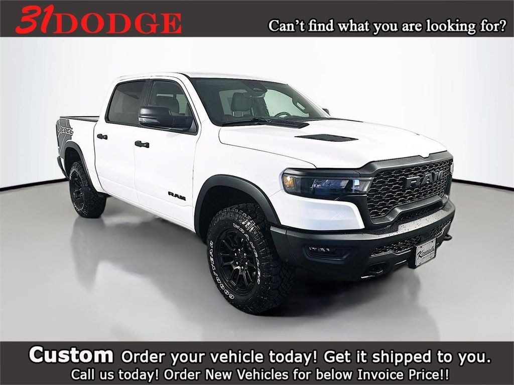 New 2026 Ram 1500 REBEL CREW CAB 4X4 5'7 BOX Pickup