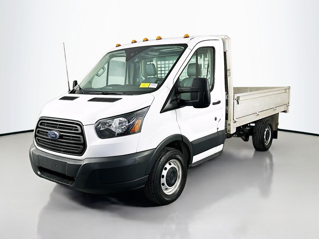 Used 2018 Ford Transit-250 Base 138WB Flatbed Cargo Van