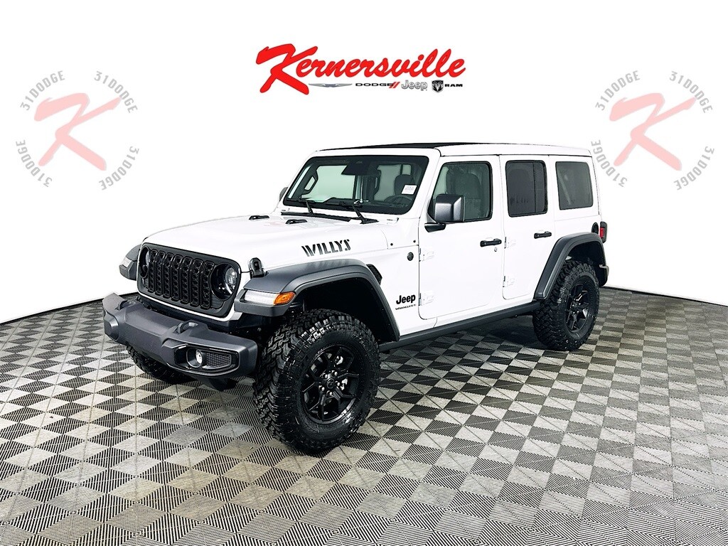 New 2026 Jeep Wrangler 4-DOOR WILLYS Sport Utility