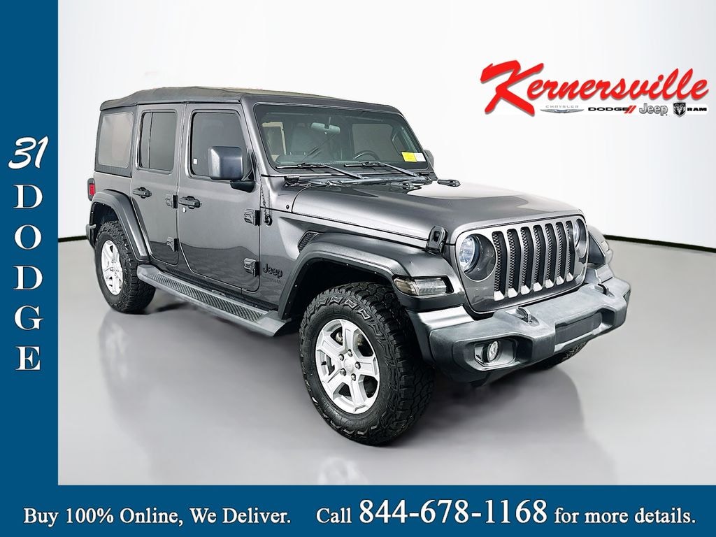 Used 2022 Jeep Wrangler Unlimited Sport S SUV
