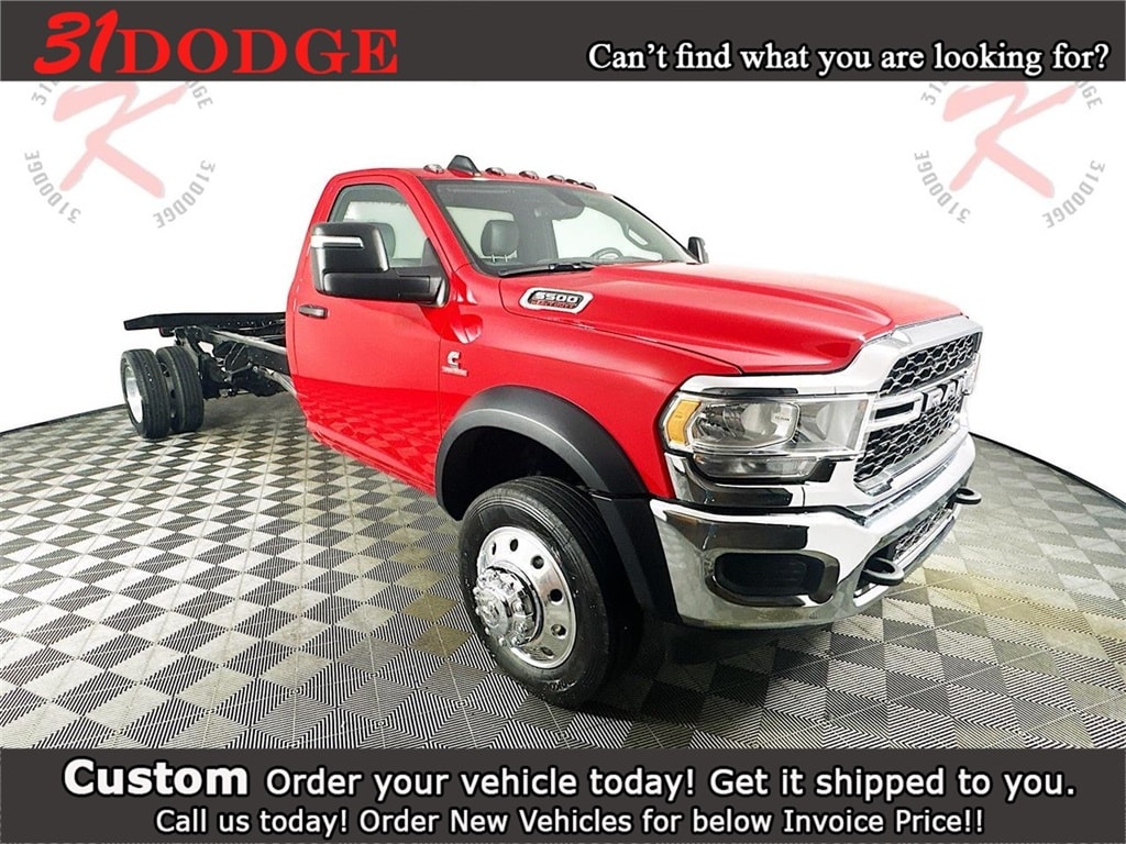 New 2024 Ram 5500 Chassis Cab 5500 TRADESMAN CHASSIS REGULAR CAB 4X2 120' CA Pickup