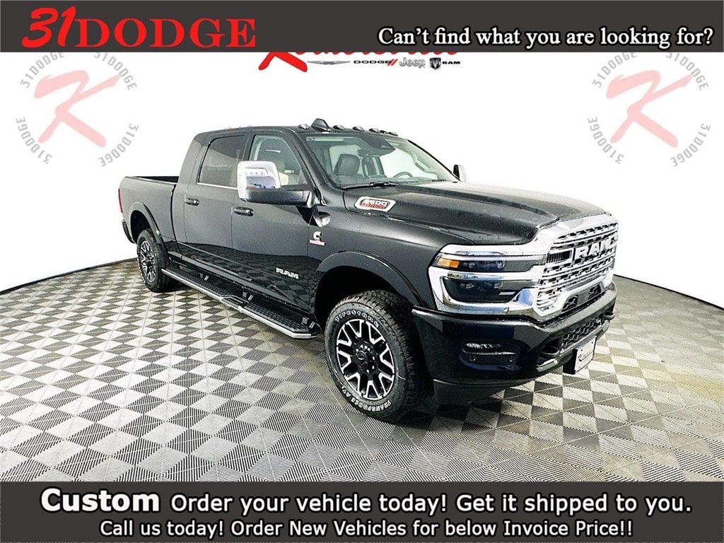 New 2025 Ram 3500 LIMITED LONGHORN MEGA CAB 4X4 6'4 BOX Pickup