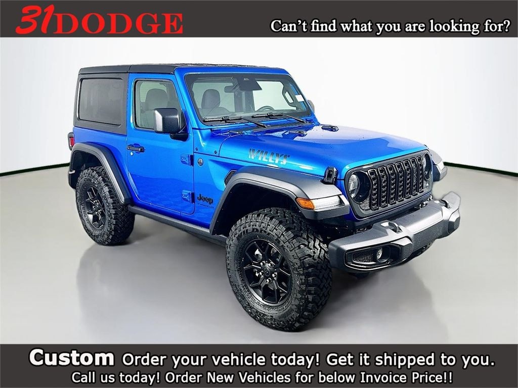 New 2026 Jeep Wrangler 2-DOOR WILLYS Sport Utility